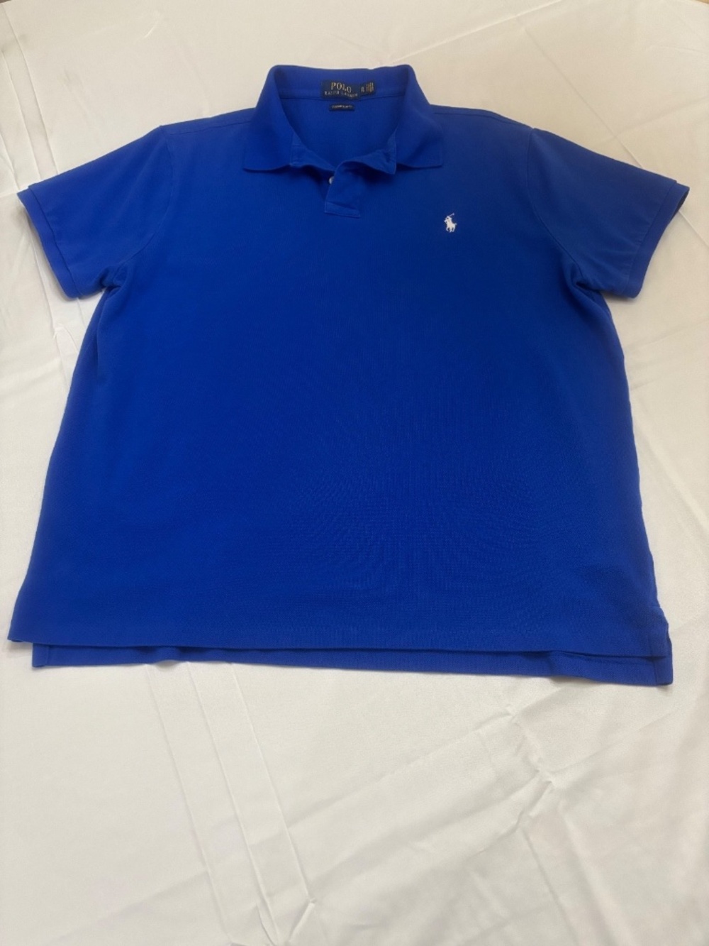 Polo Ralph Lauren Custom Slim Fit Blue XL Preppy